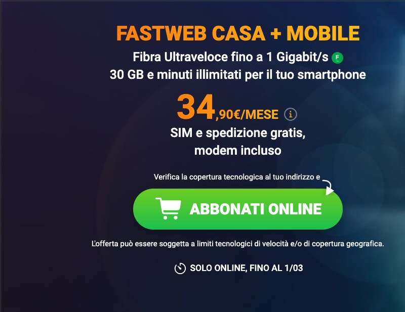 Fastweb Casa e Mobile