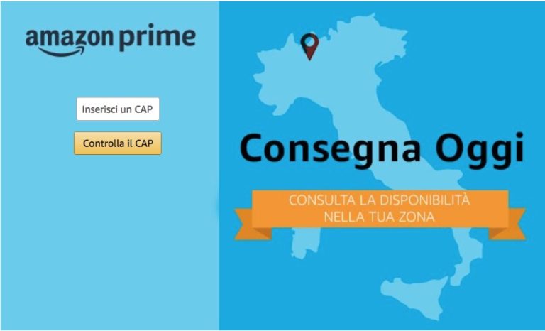 Amazon Consegna Oggi