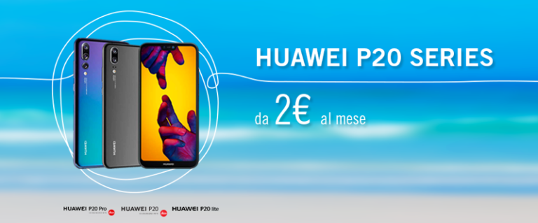 Huawei P20 con Wind