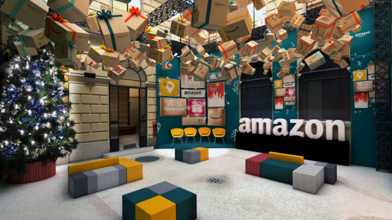 Amazon pop-up store