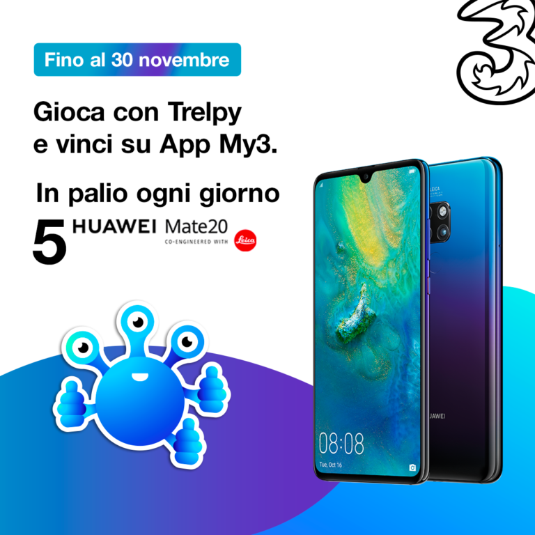 Chatta con Trelpy di 3 Italia