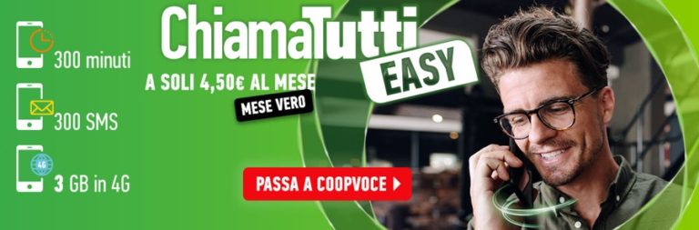 Chiamatutti Easy di CoopVoce