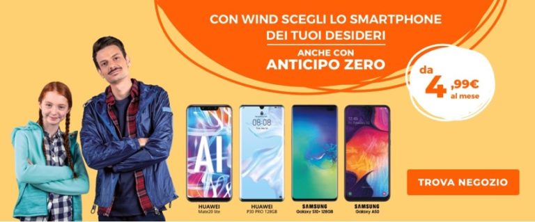 Nuove offerte Wind - Telefono Incluso