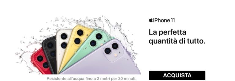 iPhone 11 con 3 Italia