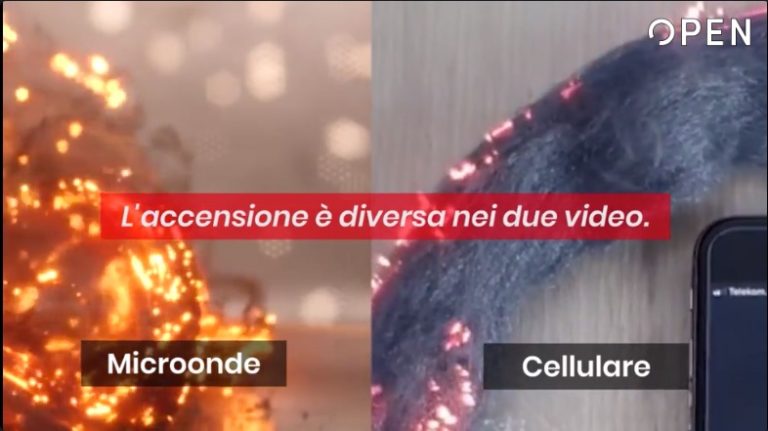 Video 5G lana d'acciaio e cellulare